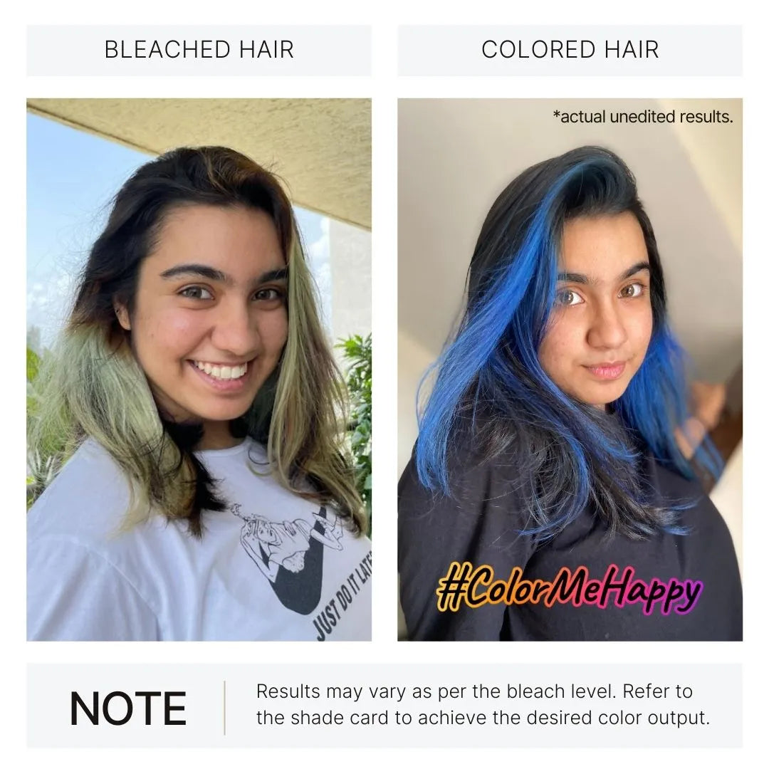 2.Oh! Bleached Hair and Colored Hair