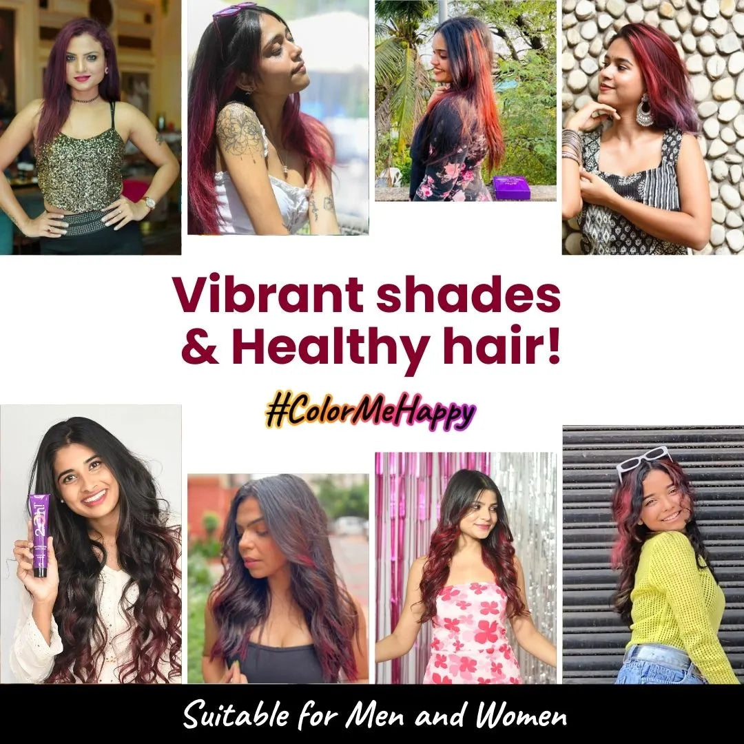 2.Oh! Color Me Happy For Vibrant Shades & Healthy Hair!