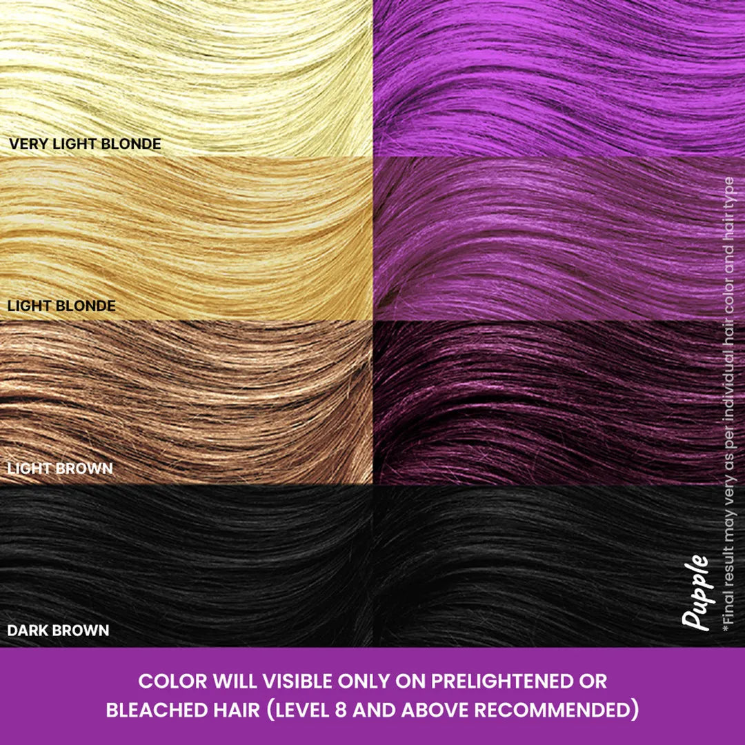 Different shades of Purple