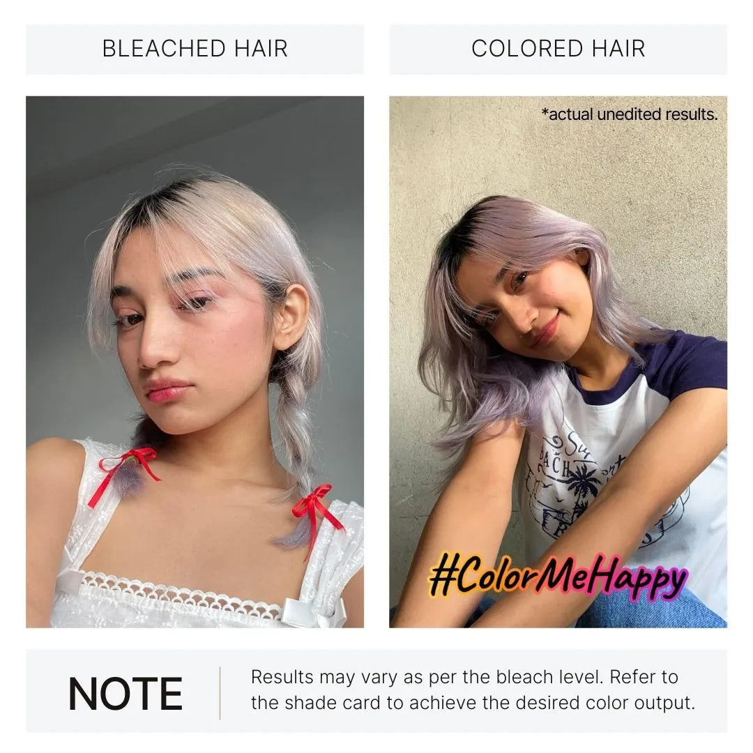 2.Oh! Bleached Hair and Colored Hair