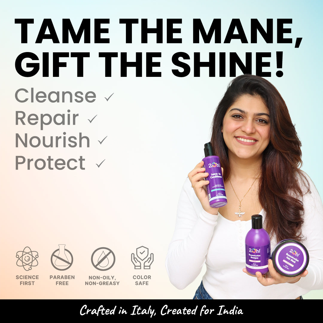 2.Oh! Hair Care Products that Tame, Shine, and Protect-Cleanse, Repair, Nourish, and Suit Every Hair Type.