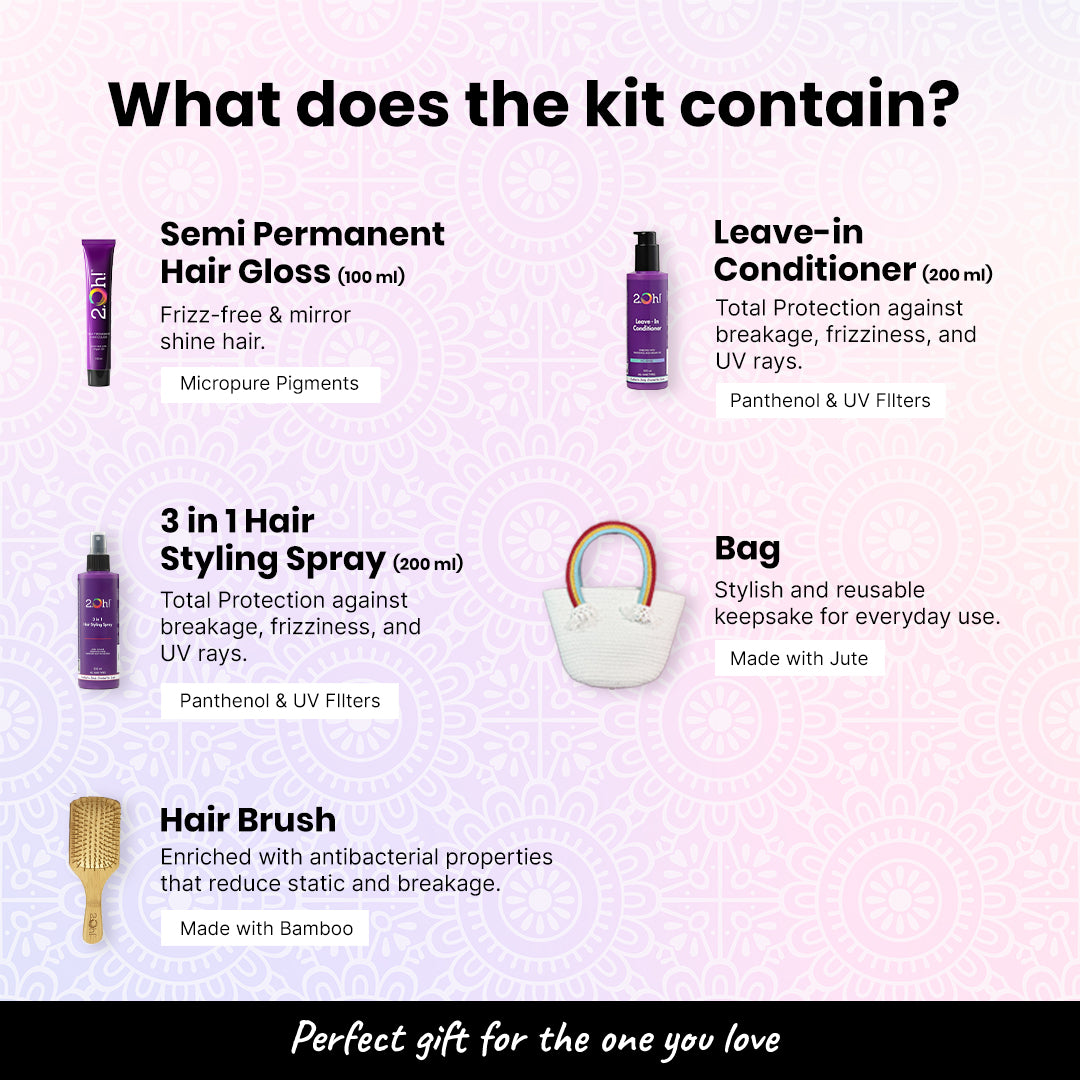 Ultimate Wedding Hair Glow Kit