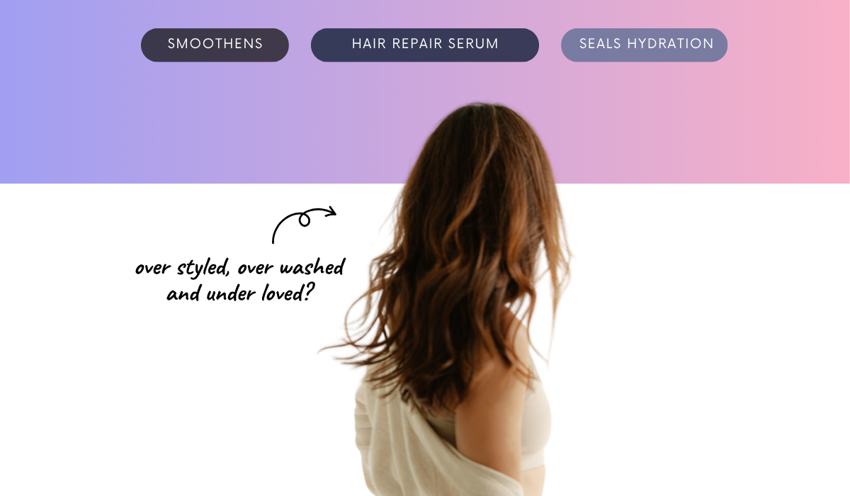 Over-styled, over-washed, and under-loved — when oily serums fall short, is it time for the 2.Oh! Hair Repair Serum in Crème?