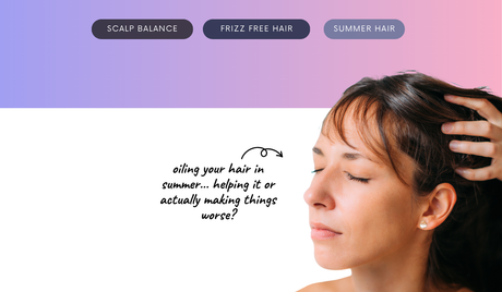 Oiling your hair in summer… helping it or actually makes things worse?