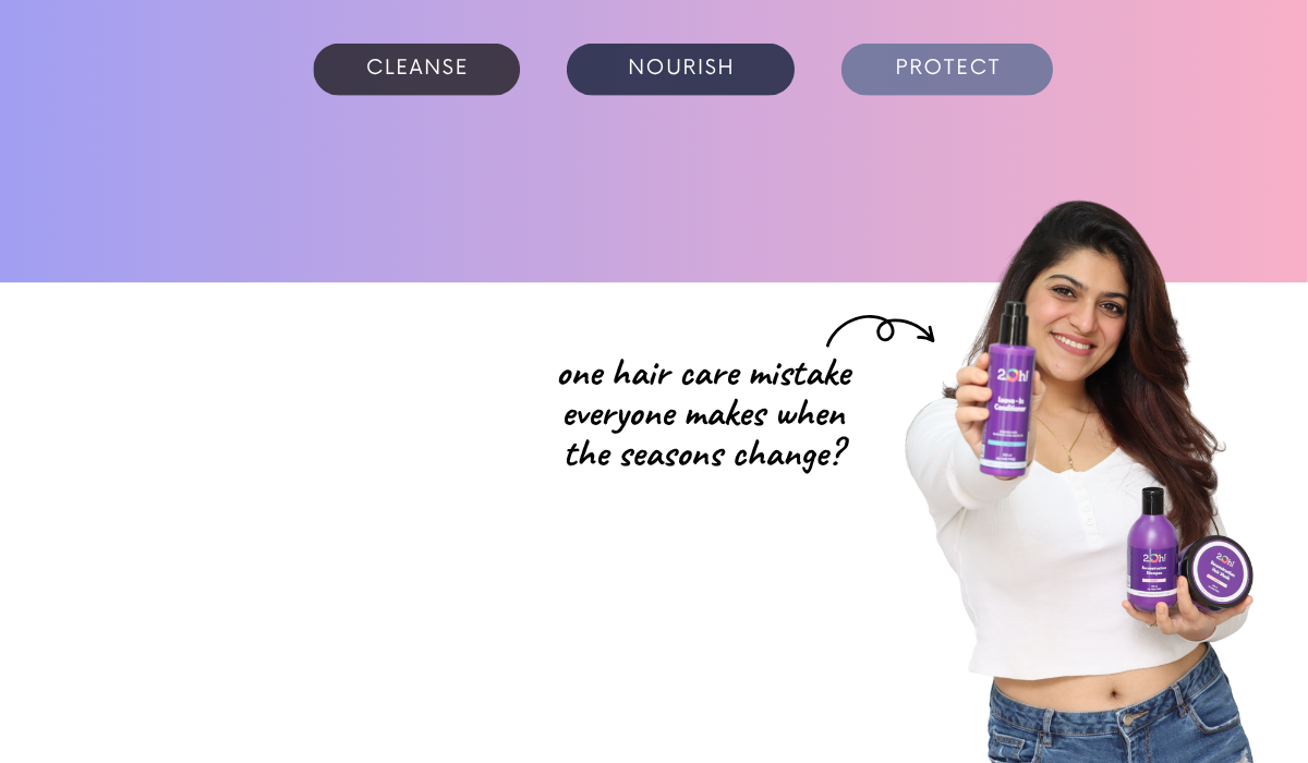 What's the one haircare mistake almost everyone makes when the seasons change?