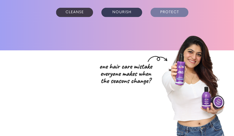 What's the one haircare mistake almost everyone makes when the seasons change?