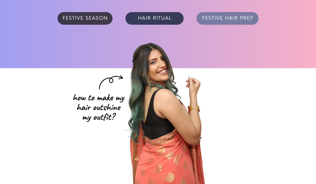 How do I make sure my hair outshines my outfit this festive season?