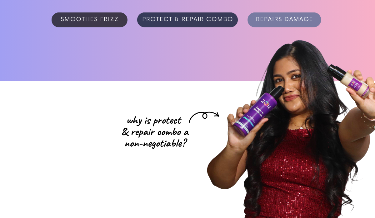 Why is a “Protect & Repair” combo a non-negotiable for your hair? Before we even get into protect and repair, let’s start with the basics.