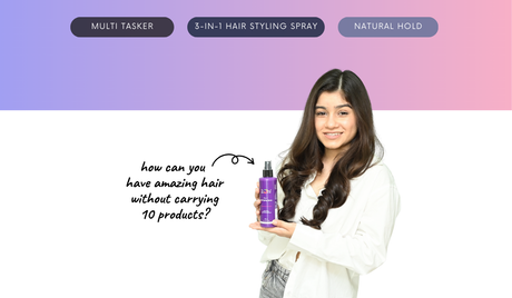 How can you have amazing hair without carrying 10 products on a trip?