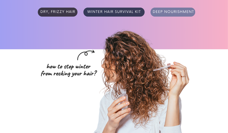 How to stop winter from recking your hair?