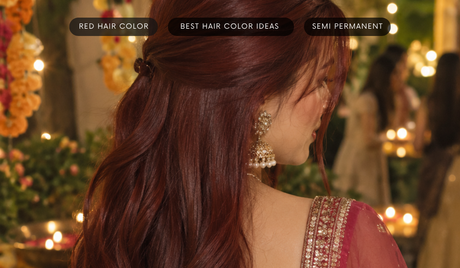 Did you know? Red tones can instantly make hair look warmer and more vibrant, which is why they’re a festive-season favourite.