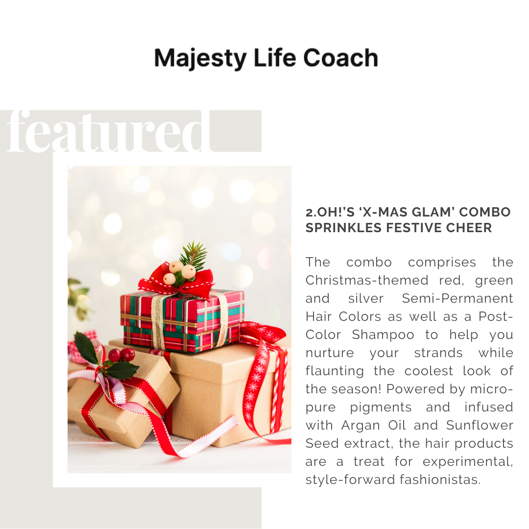 2.Oh!’s ‘X-Mas Glam’ combo sprinkles festive cheer