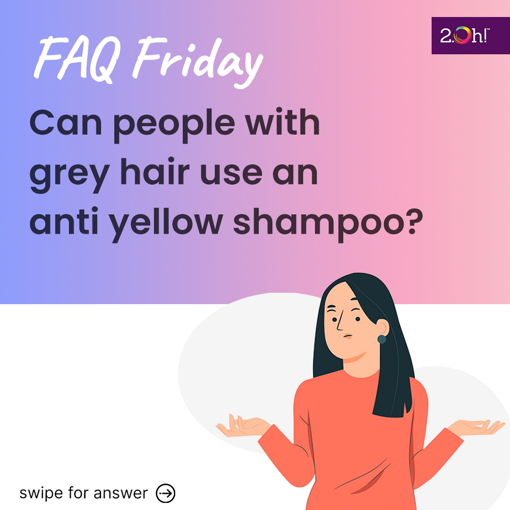 Can people with grey hair use an anti yellow shampoo?