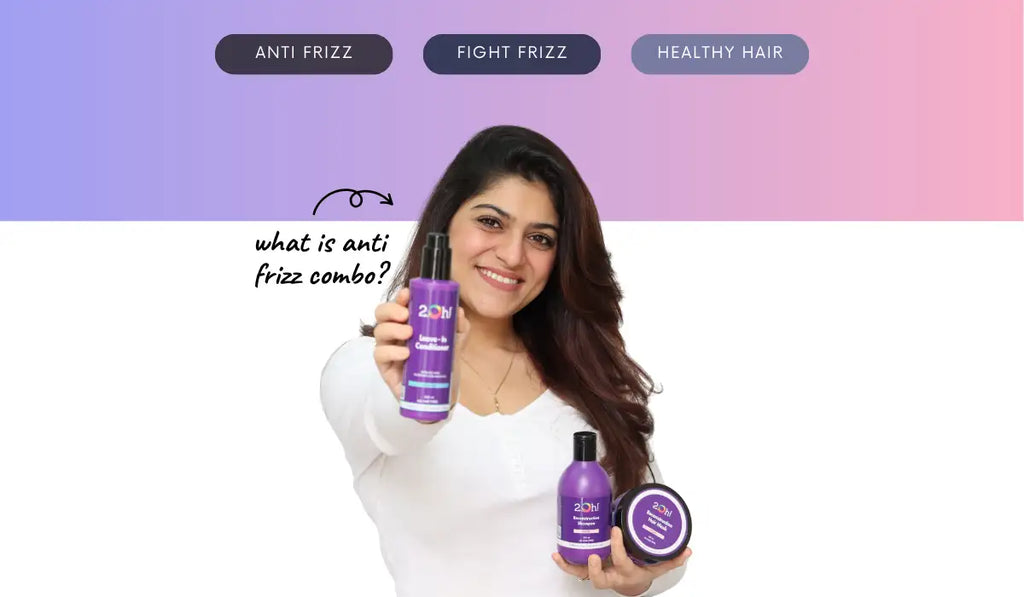 What is the Anti-Frizz Combo, and how does it fight frizz?