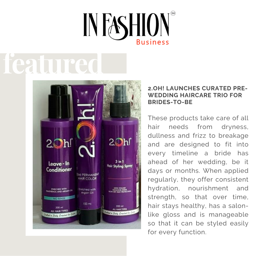 2.Oh! launches curated pre-wedding haircare trio for brides-to-be
