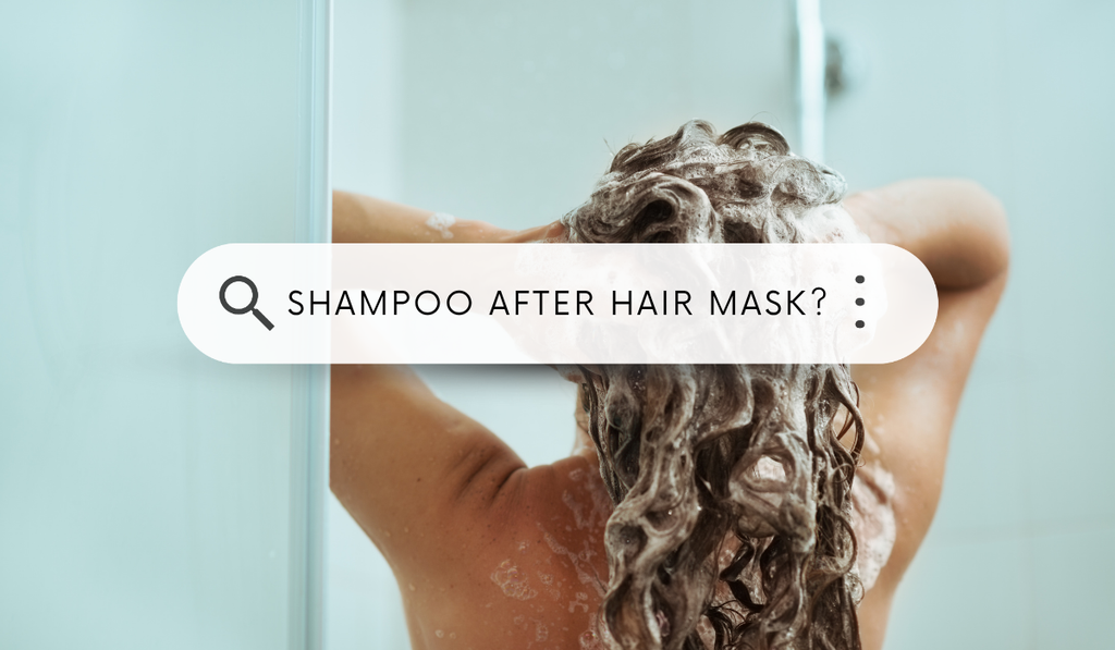 Should I Shampoo After a Hair Mask?