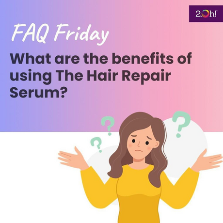 What are the benefits of using The Hair Repair Serum?