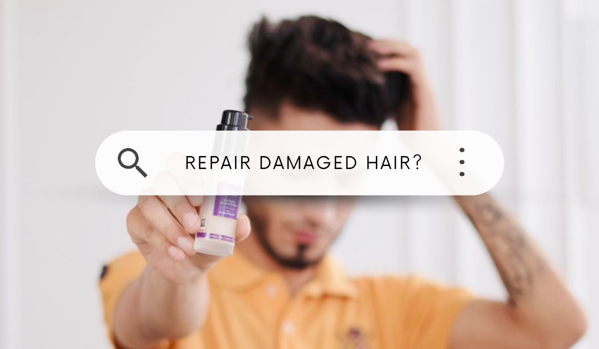 How to Repair Damaged Hair at Home for Men