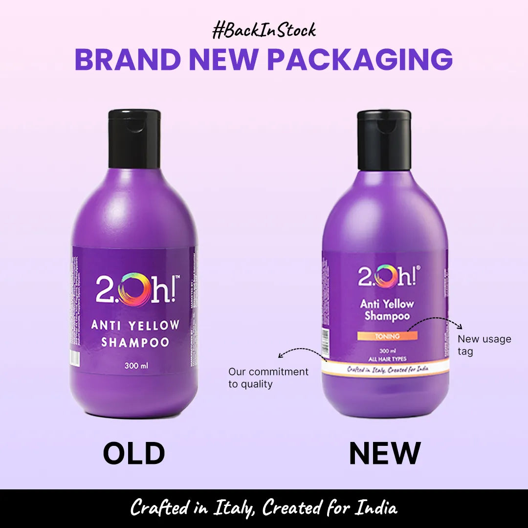 2.Oh! Anti Yellow Shampoo Brand New Packaging
