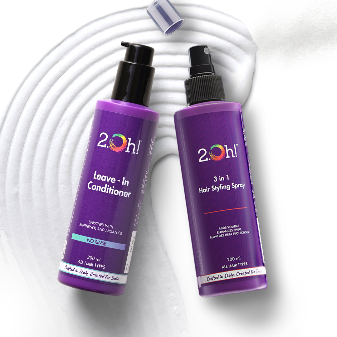 Protect & Style Combo:  Leave In Conditioner and Hair Stying Spray