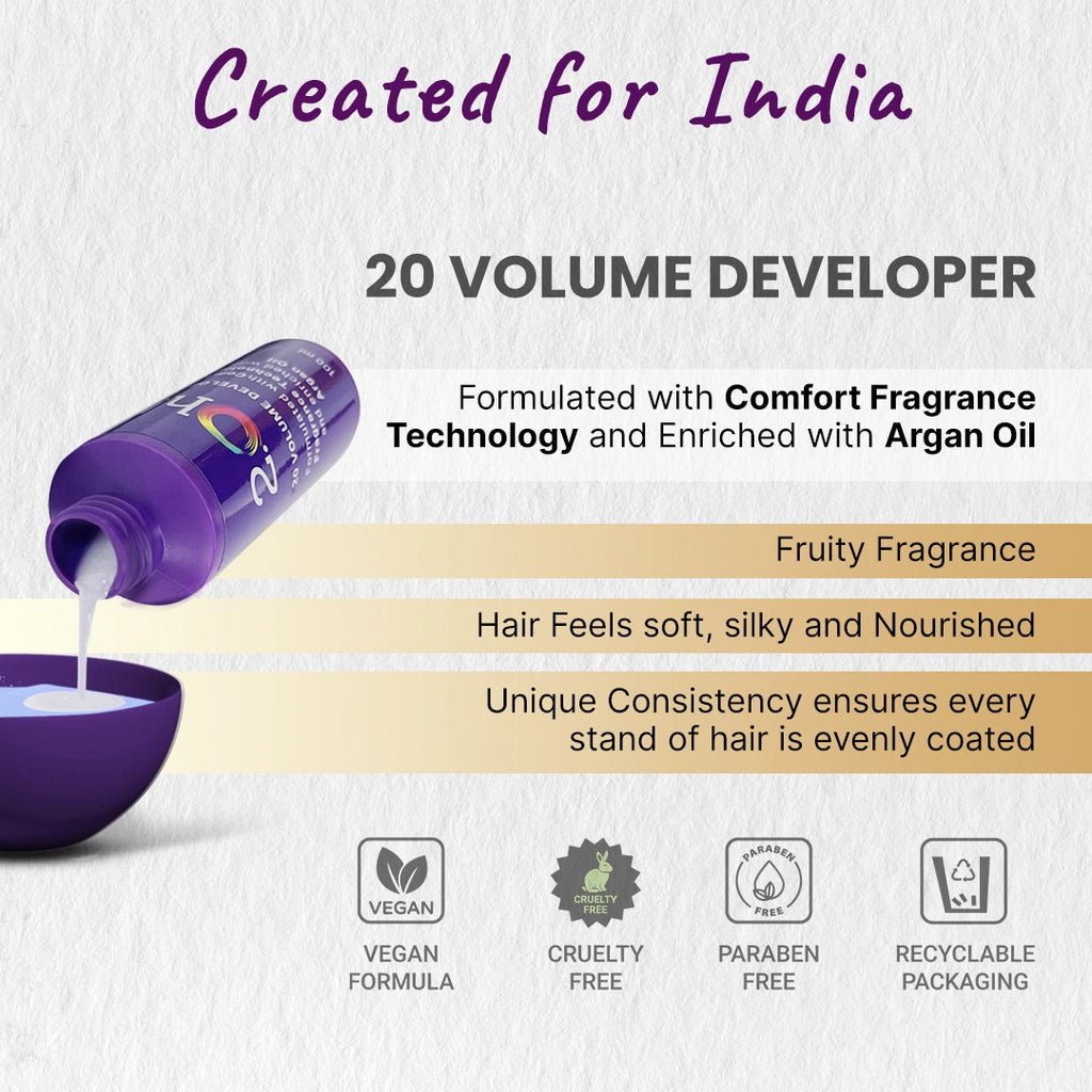 2.Oh! 20 Volume Developer with Argan Oil