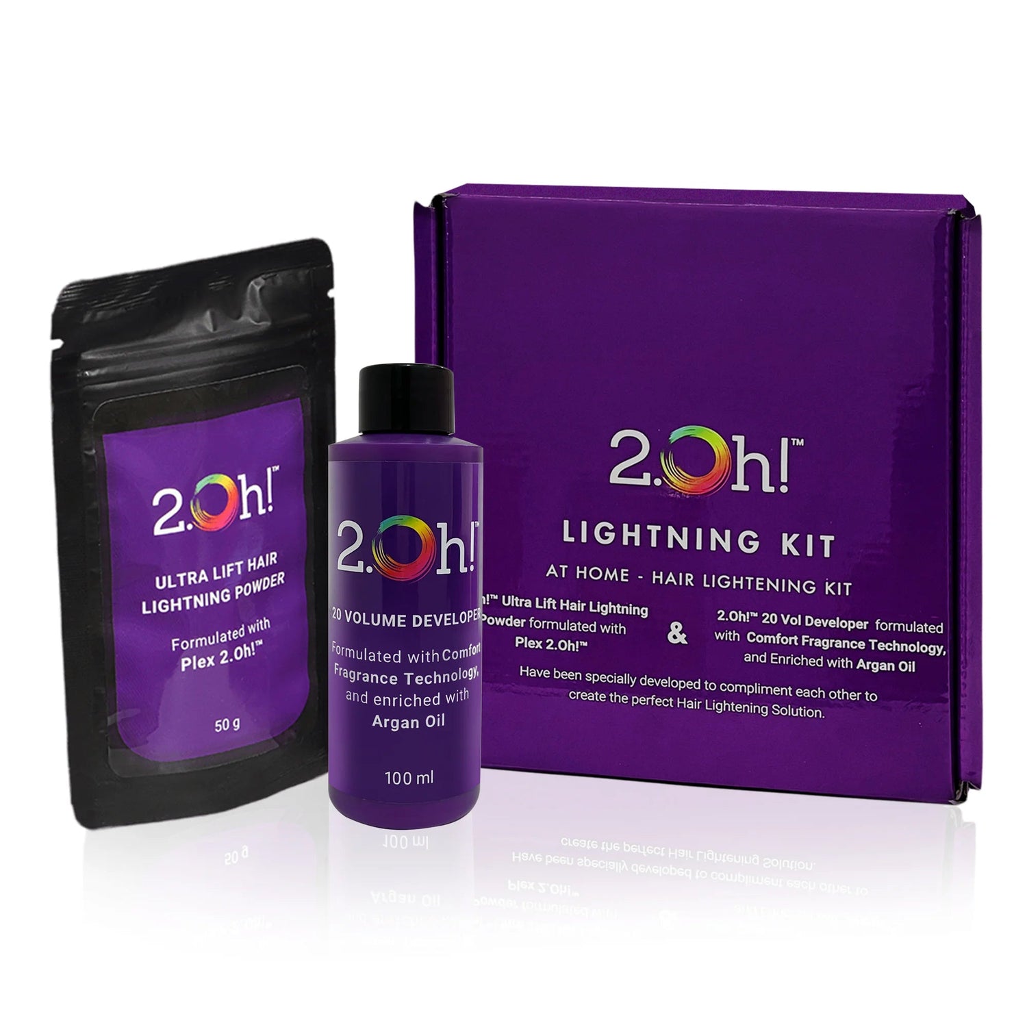 2.Oh! Hair Lightning Kit - Developer and Powder