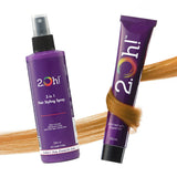2.Oh! Hair Style Combo Caramel Semi-permanent Hair Color 100ml and 3 in 1 Hair Styling Spray