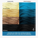 Different Shades of Blue Bleach