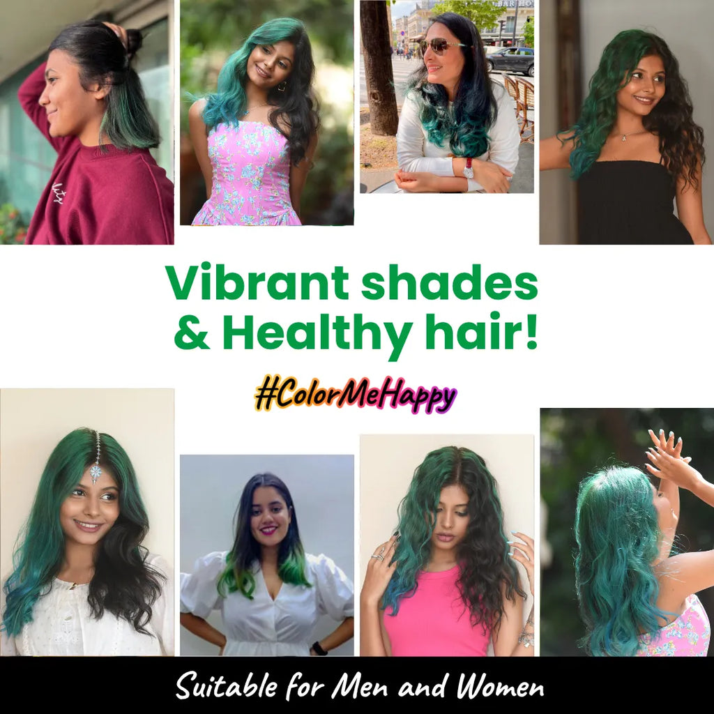 2.Oh! Color Me Happy Vibrant shades & Healthy hair!