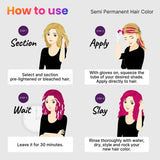 How to use 2.Oh! Semi-permanent Hair Color