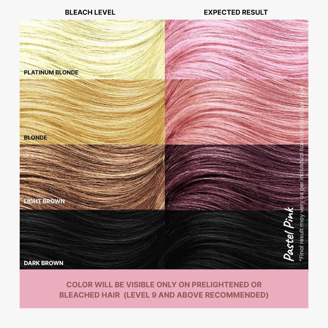 Different Shades of Pastel Pink