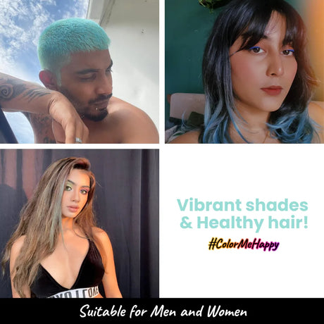2.Oh! Color Me Happy Vibrant shades & Healthy hair!