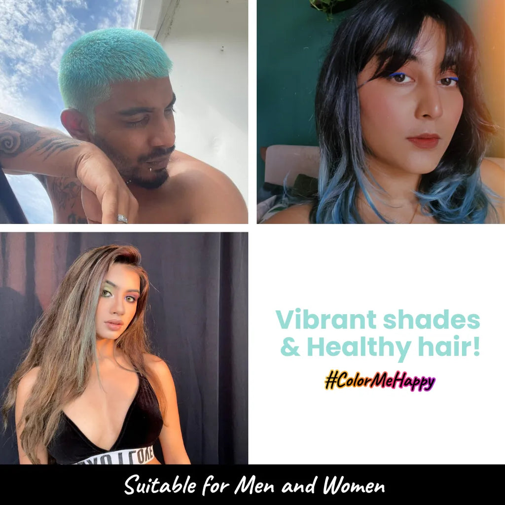 2.Oh! Color Me Happy Vibrant shades & Healthy hair!