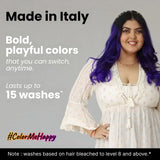 Made in Italy hair color with Bold, Playful Shades that Last Up To 15 Washes.