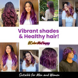 2.Oh! Color Me Happy Vibrant shades & Healthy hair!