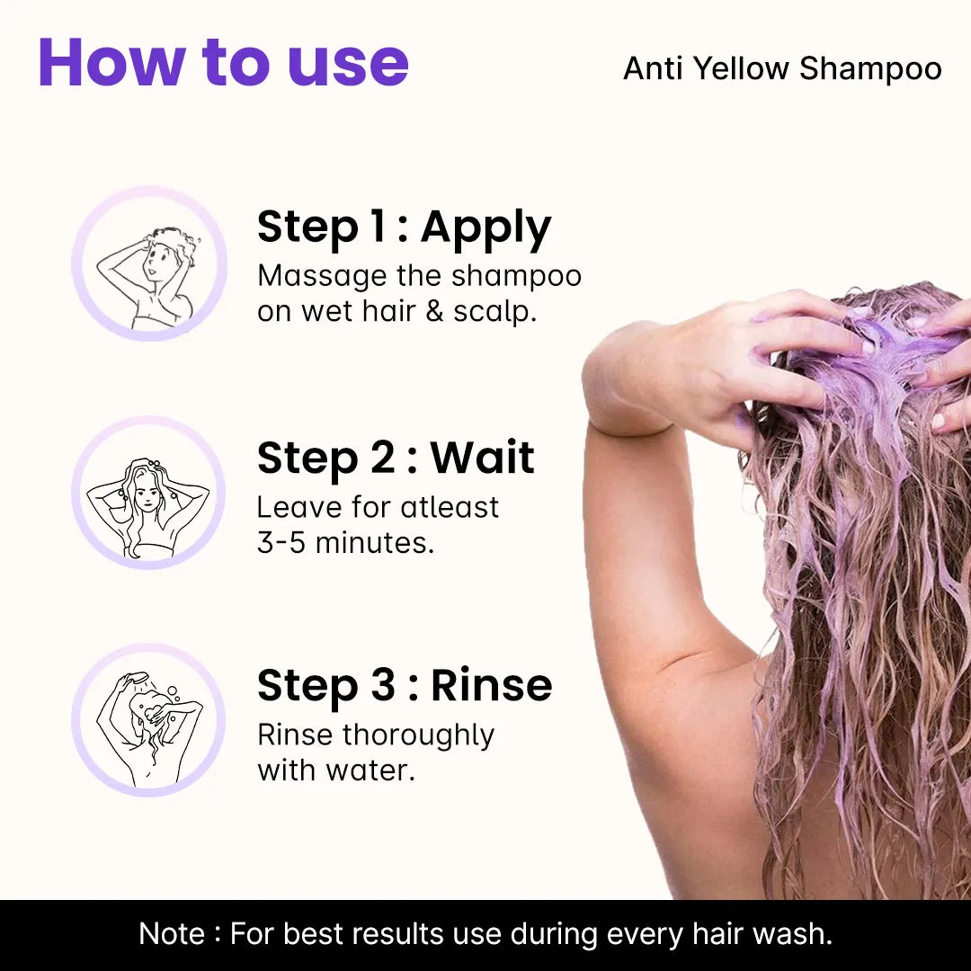 Anti-Yellow Shampoo 300 ml