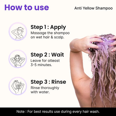 Anti-Yellow Shampoo 300 ml