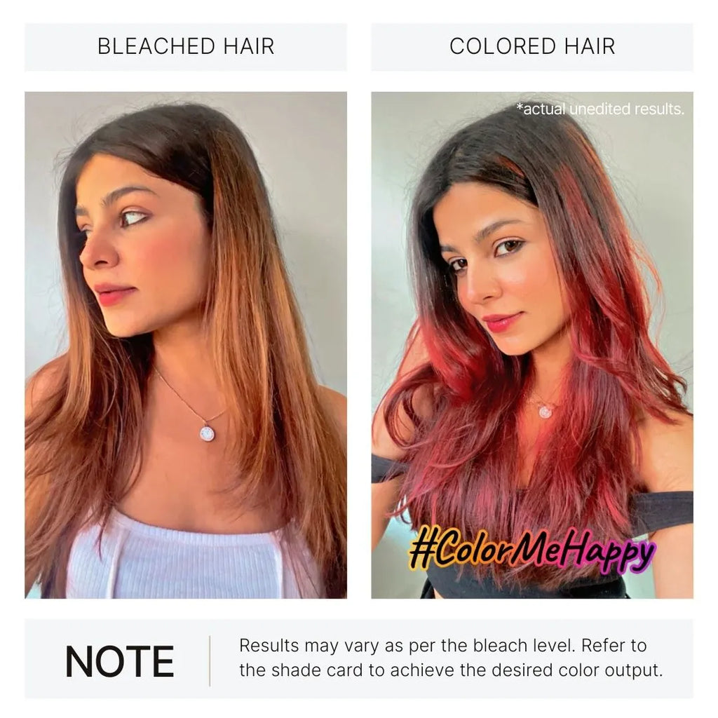 2.Oh! Bleached Hair and Colored Hair