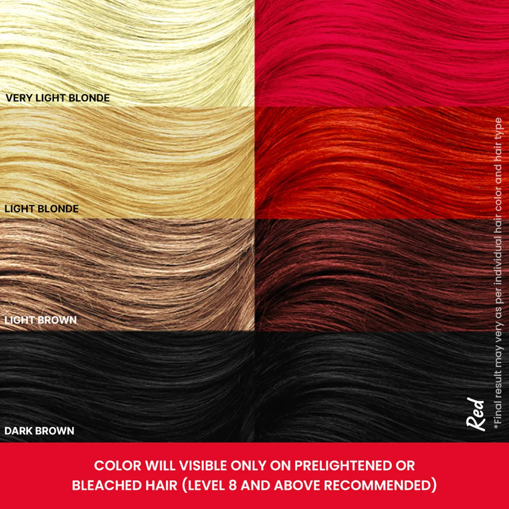 Different shades of Red