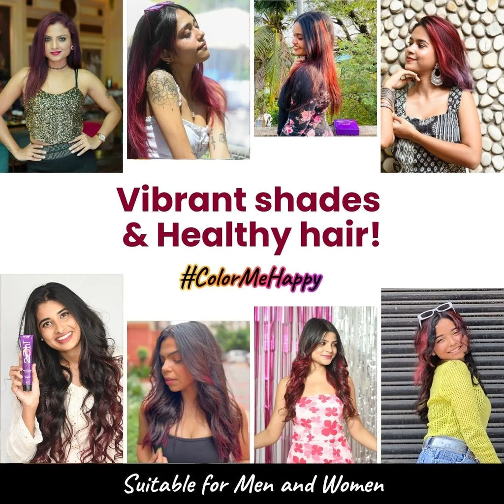 2.Oh! Color Me Happy For Vibrant Shades & Healthy Hair!