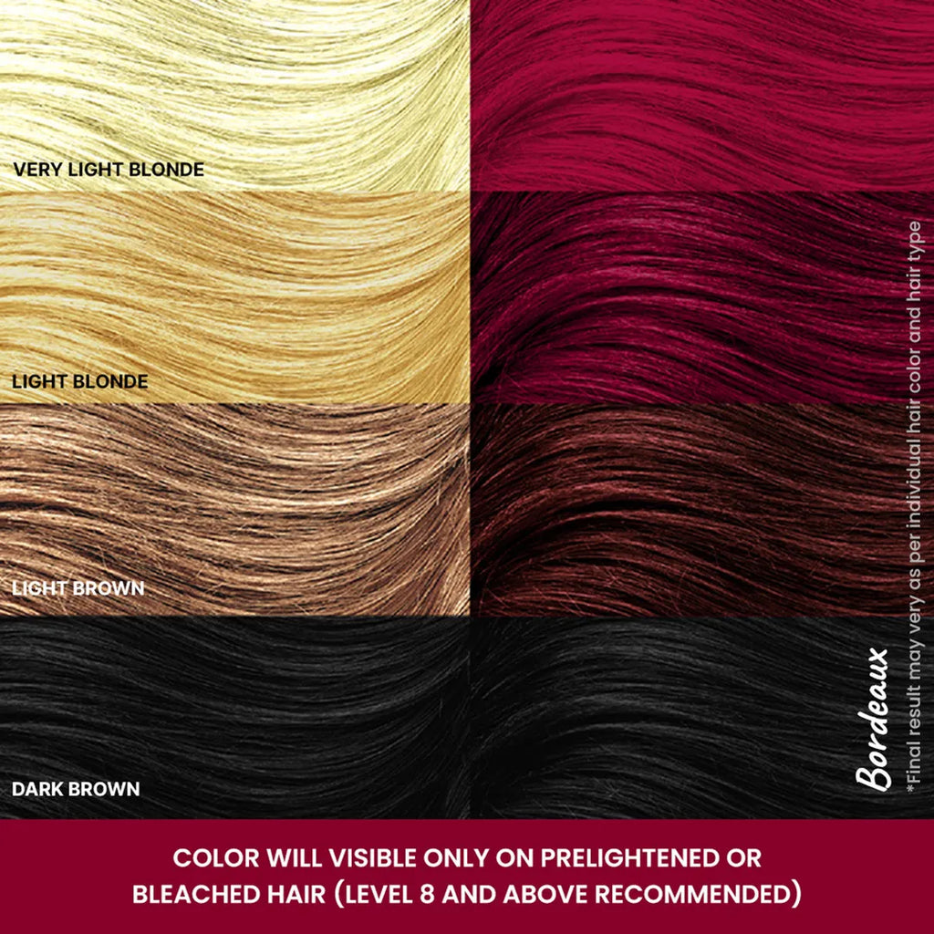 Different shades of Bordeaux