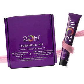 2.Oh! Pastel Pink Semi-permanent Hair Color Lightening Kit