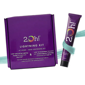 2.Oh! Tropical Blue Semi-permanent Hair Color Lightening Kit
