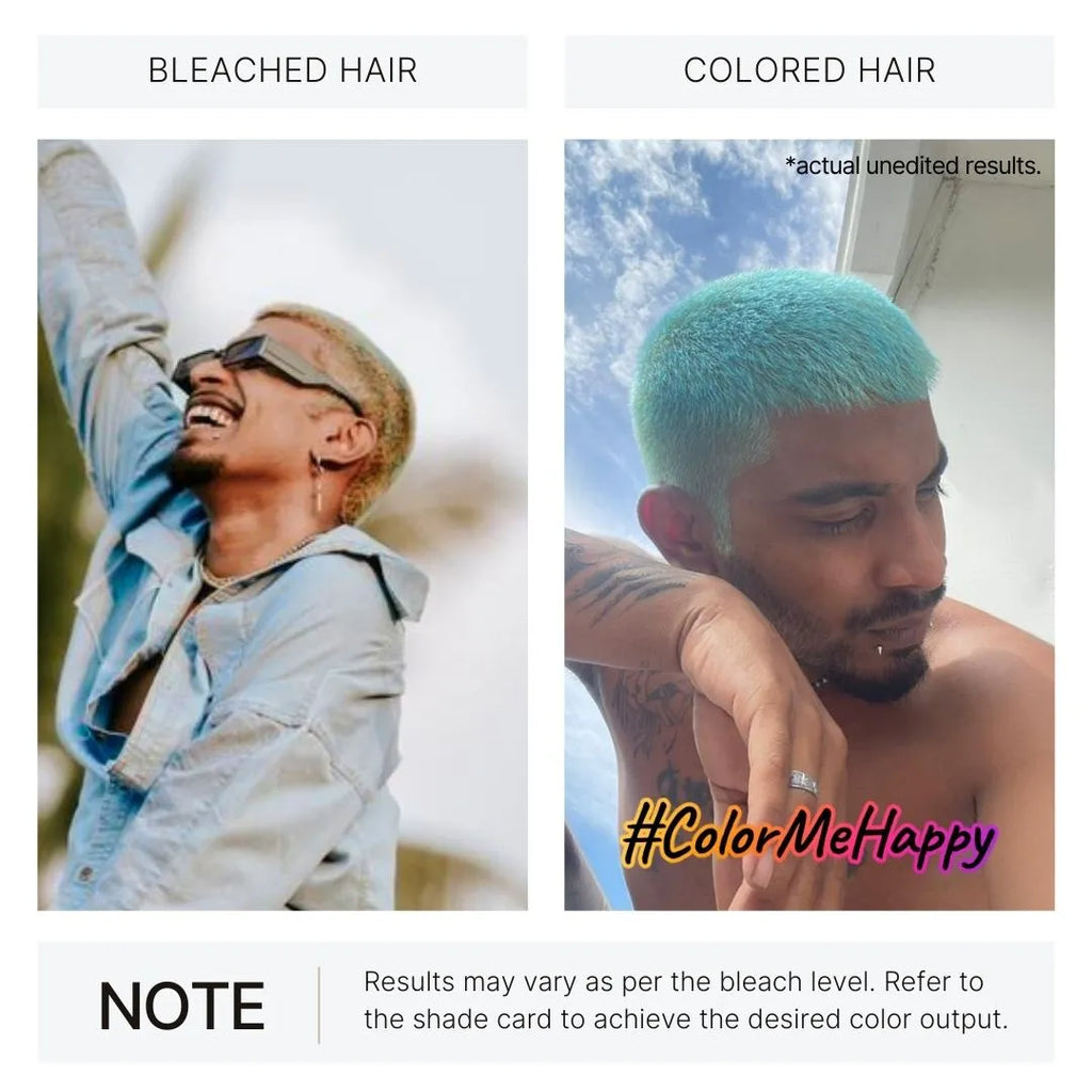 2.Oh! Bleached Hair and Colored Hair