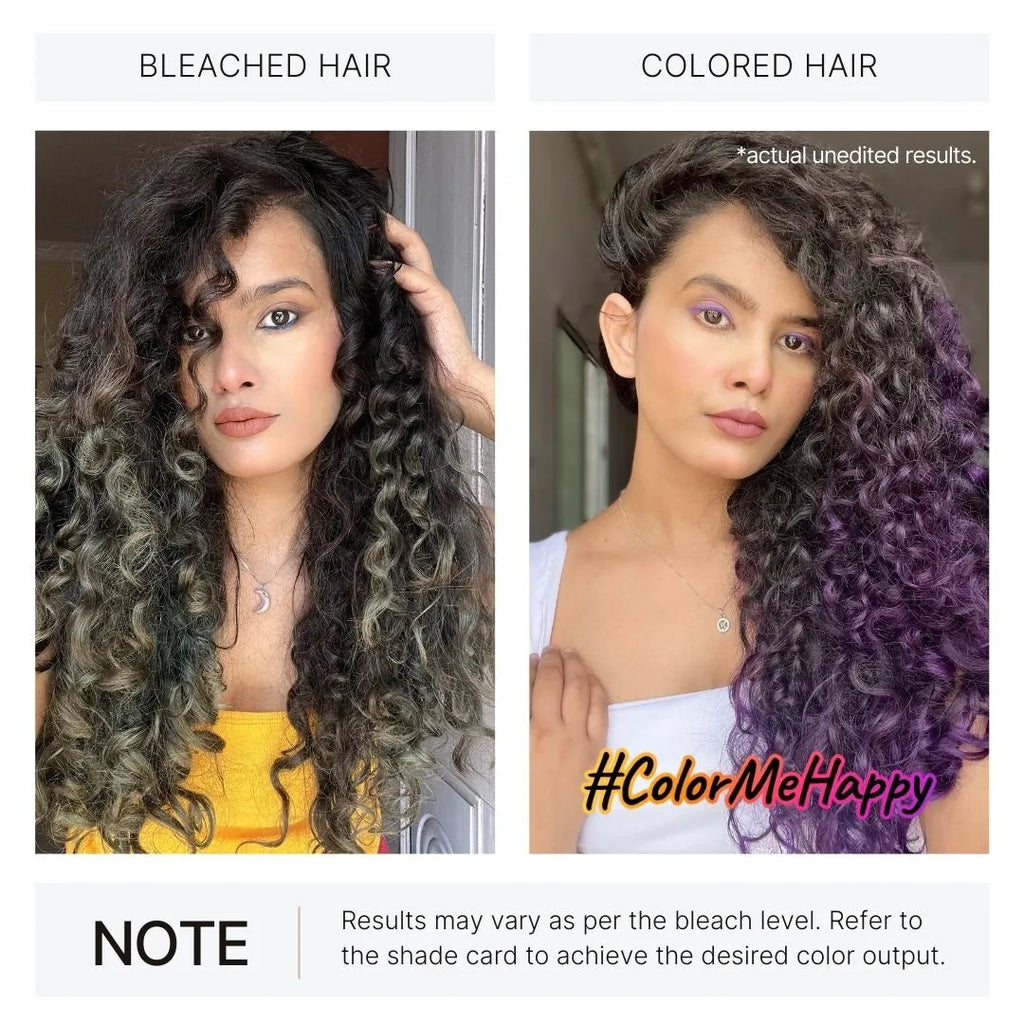 2.Oh! Bleached Hair and Colored Hair