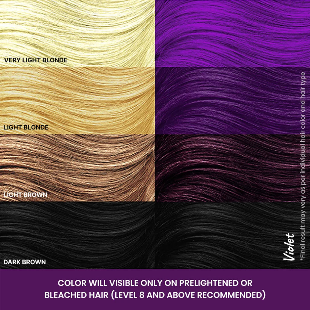 Different shades of Violet