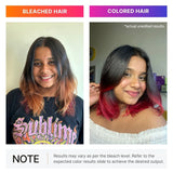 2.Oh! Bleached Hair and Colored Hair