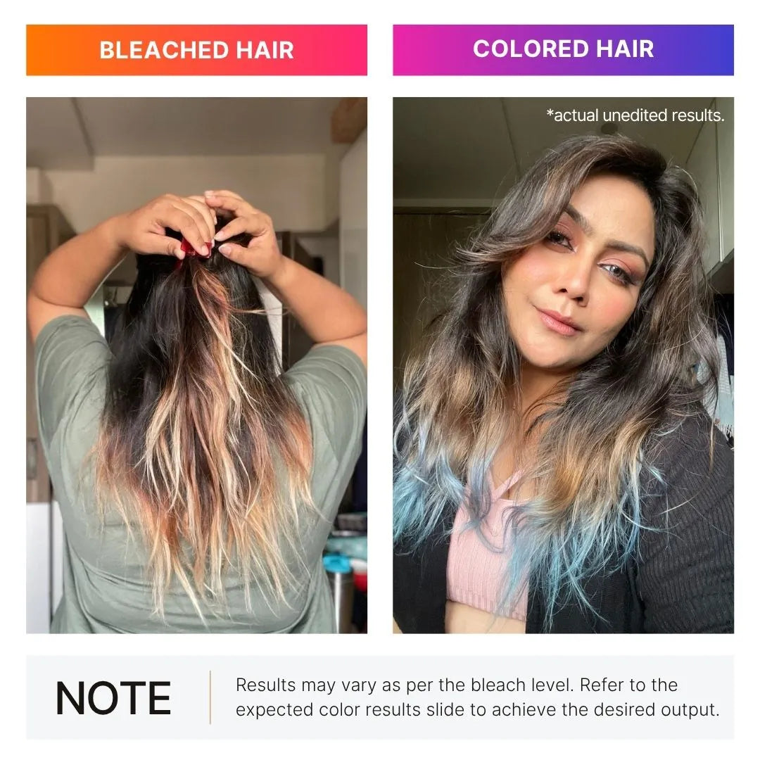 2.Oh! Bleached Hair and Colored Hair