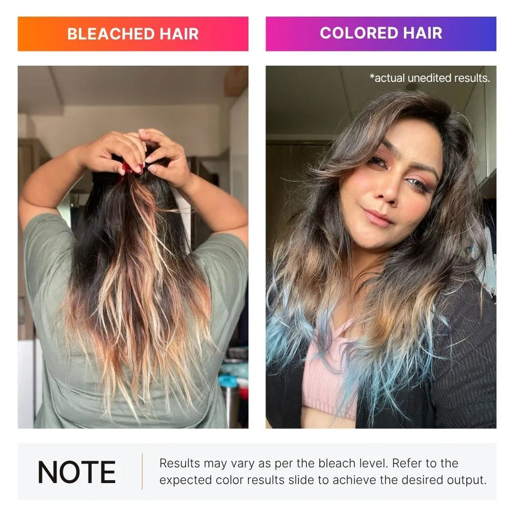 2.Oh! Bleached Hair and Colored Hair