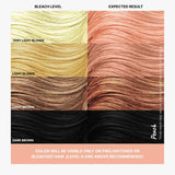 Different shades of Peach
